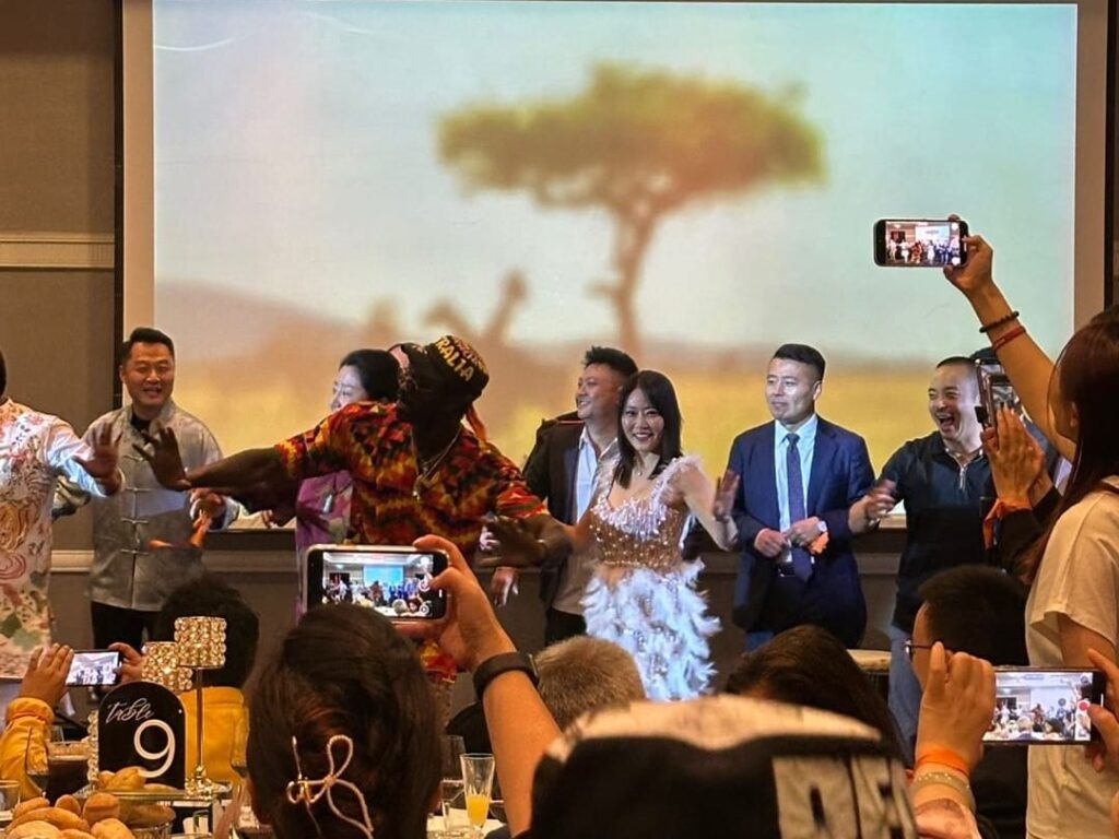 Group of people dancing