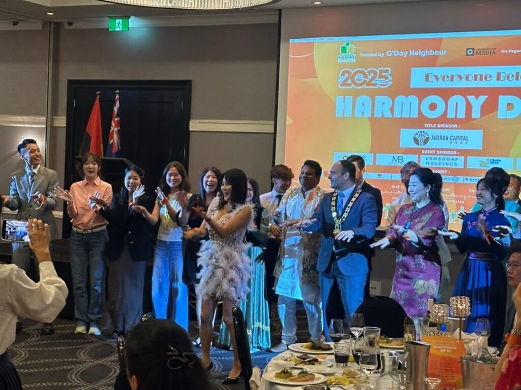Event guests dancing