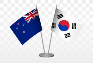 Australia and Korea